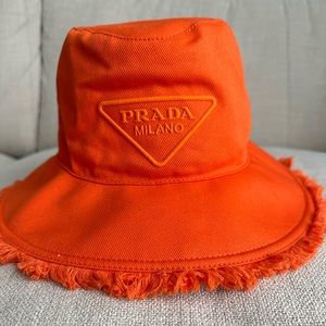 Prada Drill Bucket Hat
